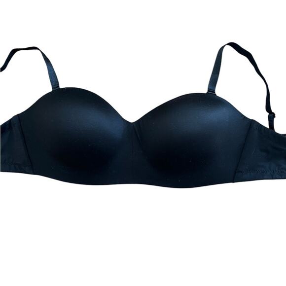 *NWOT Wacoal 854372 Staying Power Wire Free Strapless Black Bra – 34DDD - Picture 4 of 7